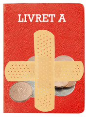 concept livret A malade, fluctuation du taux