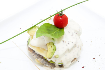 herring with vegetables