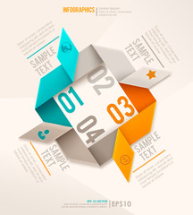 Modern vector design template