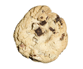 Biscotto con scaglie di cioccolato