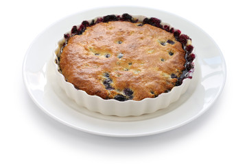 blueberry cobbler, american dessert
