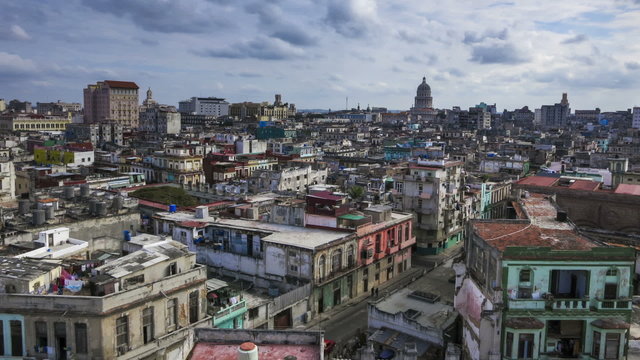 Cuba Havana time lapse