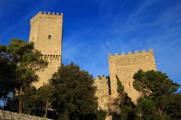 castello di erice sicilia trapani