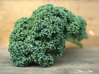 curly kale leave