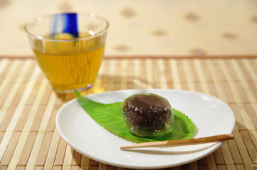 和菓子・くず餅（関西風）