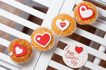 valentine's day muffins