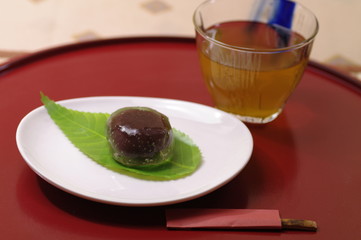 和菓子・くず餅（関西風）