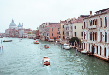 Rainy day in Venice, Italy
