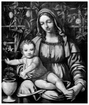 Virgin & Child Jesus - 16th century