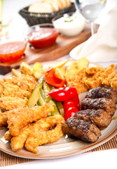 Mixed platter
