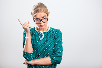 Retro teacher