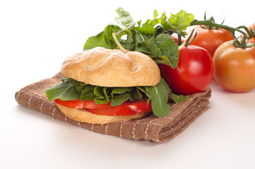 panino con pomodoro e rucola