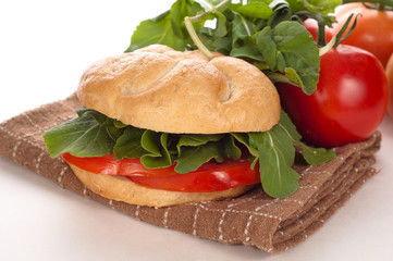 panino con pomodoro e rucola