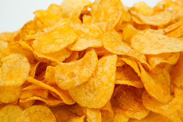 handful of potato chips