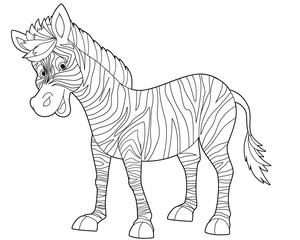 Coloring page - animal - illustration for the children