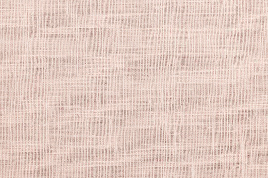 Pink linen fabric background