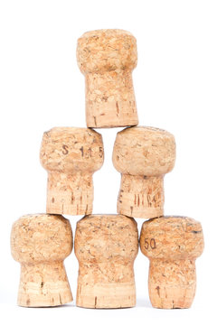 Cork pyramide