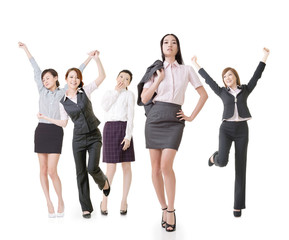 Obraz premium business group