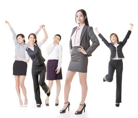 Fototapeta premium business group