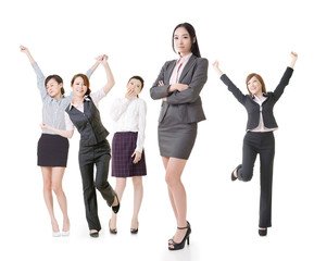 Fototapeta premium business group