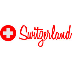 Switzerland Flag Design