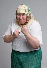 fat woman