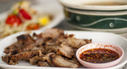 thai spicy tasty food