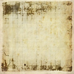 sheet of old, soiled paper background, grunge texture