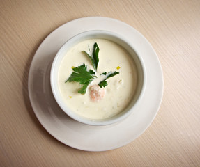  Norwegian soup with salmon