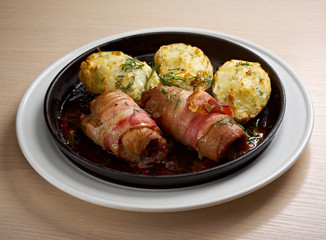 hungarian Stuffed Pork Chops