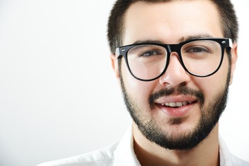 Obraz premium Young Middle eastern young attractive male model posing