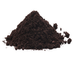 Pile of soil