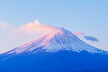 Mountain Fuji at morning