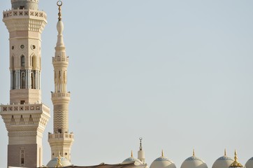 Prophet Muhammed holy mosque in Medina, KSA