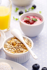 Muesli for breakfast