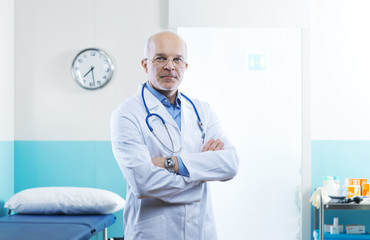 Senior doctor portrait