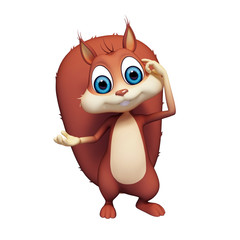 Squirrel is thinking