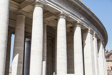 Columns at Saint Peters Square