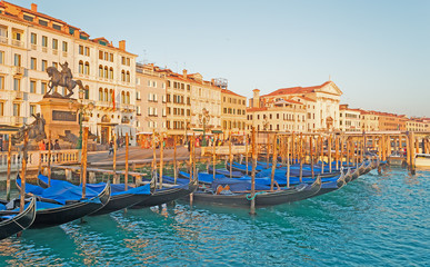 gondolas in San Marco