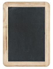 Fototapeta premium black chalk board withe clipping path