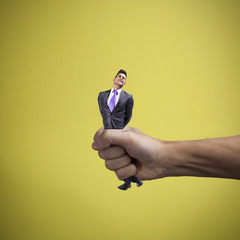 Squeezing the businessman