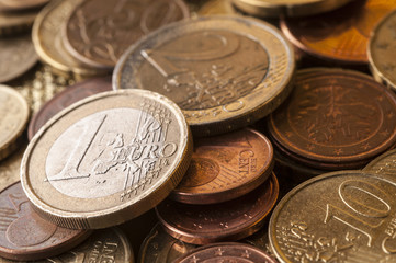 Euro coins