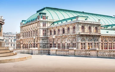 Foto op Canvas Weense Staatsopera (Weense Staatsopera) in Wenen, Oostenrijk © JFL Photography