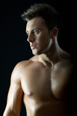 Fototapeta premium muscular young man