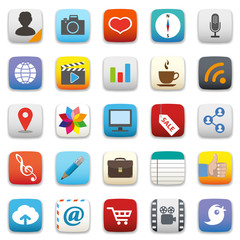 Social media icons