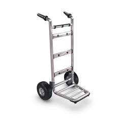 Hand Truck upright and empty