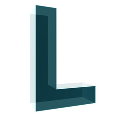 3d letter collection - L
