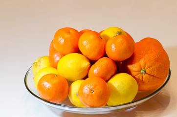 oranges, mandarin, lemon