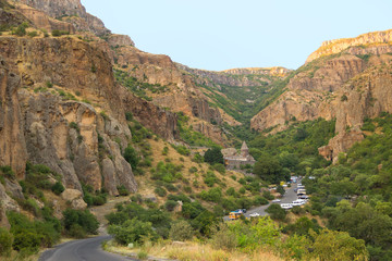 Armenia. Gerard monastery in the gorge