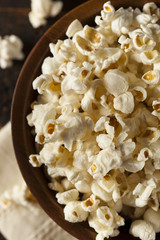 Healthy Buttered Popcorn with Salt